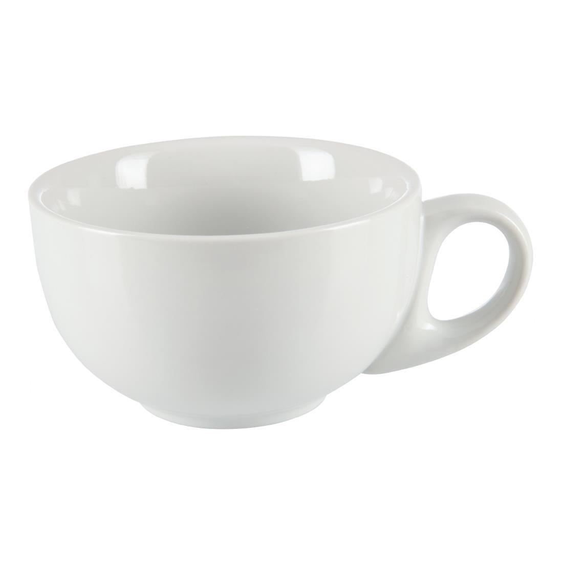 Tasses à cappuccino blanches 284ml Olympia (Lot de 12) - FRANCE CHR