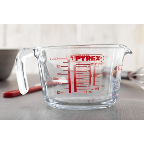 Mesure en verre graduée Pyrex 1L - FRANCE CHR