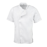 Veste de cuisine mixte Cool Vent Chef Works Urban Springfield blanche S - FRANCE CHR