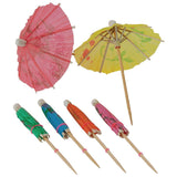 Parasols en papier de différentes couleurs (Lot de 144) - FRANCE CHR