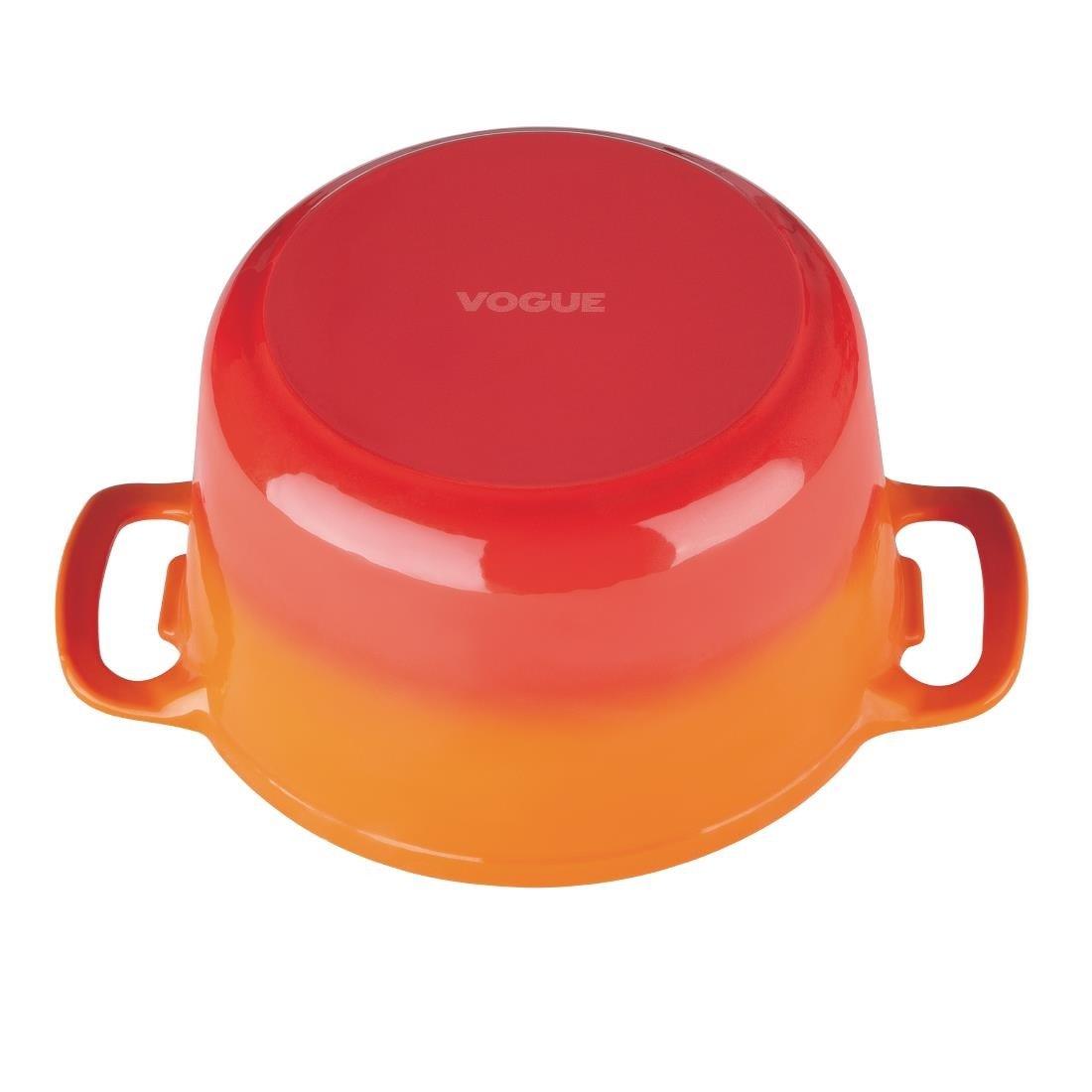 Cocotte ronde orange Vogue 3,2L - FRANCE CHR