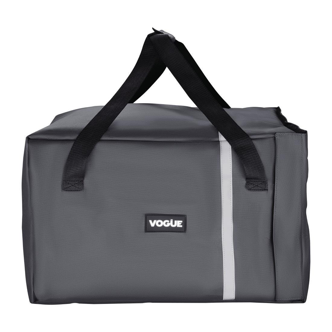 Sac à pizza isotherme Vogue gris 495 x 495 x 320 mm - FRANCE CHR