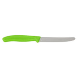 Couteau à tomate lame dentée Victorinox vert 11cm - FRANCE CHR