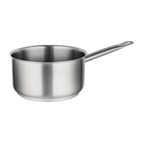 Casserole en inox avec couvercle Vogue 5L - FRANCE CHR