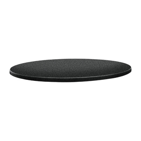 Plateau de table rond Topalit Classic Line 70cm anthracite - FRANCE CHR