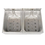 Friteuse double Buffalo - 2x5L 2x2,8kW - FRANCE CHR