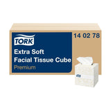 Boîtes cubes de mouchoirs extra doux 2 plis Tork Premium 2 plis (30x100) - FRANCE CHR