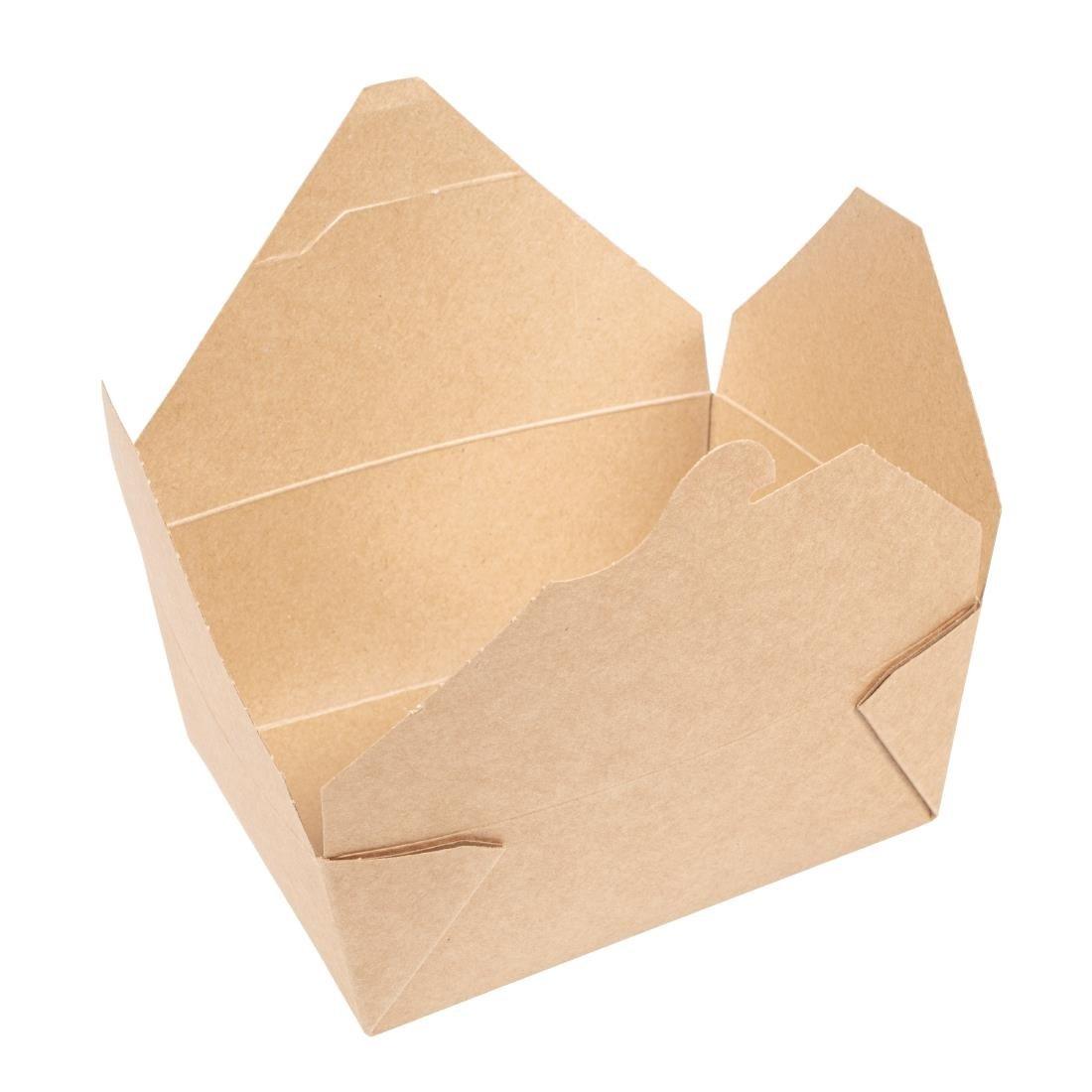 Boîtes alimentaires en carton compostable Vegware N°3 1800ml (lot de 180) - FRANCE CHR