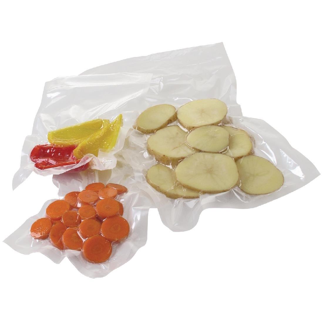 Sacs d'emballage sous vide Vogue 300x400mm gaufrés (Lot de 50) - FRANCE CHR