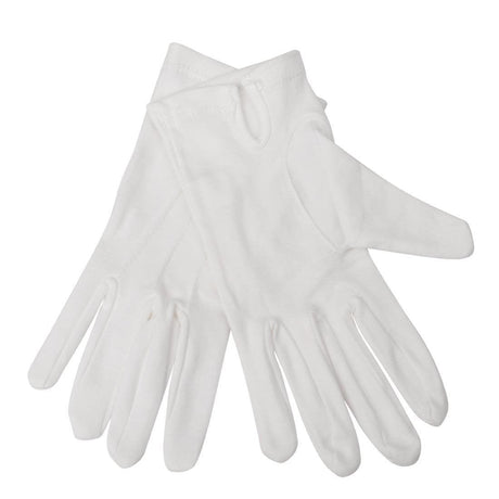 Gants de service pour homme blancs S/M - FRANCE CHR