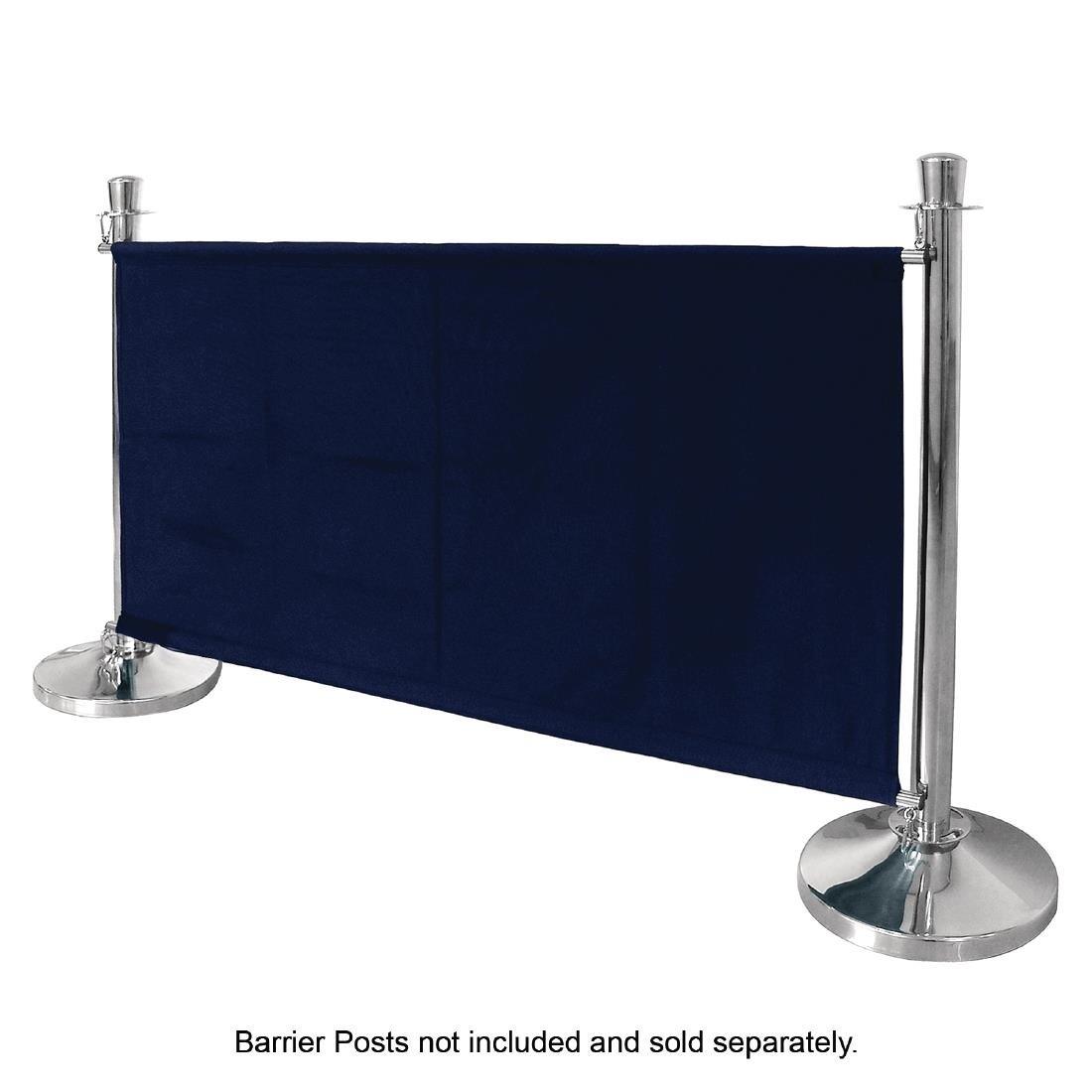 Barrière en toile Bolero bleu foncé - FRANCE CHR