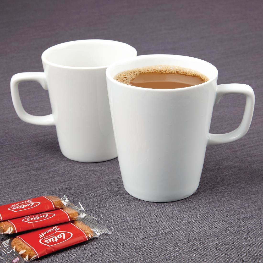 Tasses mugs à café latte Olympia Athena 397ml (Lot de 12) - FRANCE CHR
