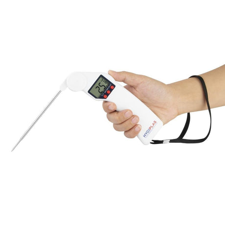 Thermomètre à sonde pliable Easytemp blanc - FRANCE CHR