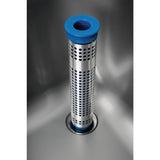 Plonge inox soudée cuve à gauche égouttoir à droite Holmes 1200 mm - FRANCE CHR