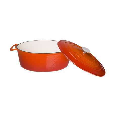 Grande cocotte ovale orange Vogue 6L - FRANCE CHR