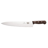 Ensemble couteaux manche en bois de rose, couteau de cuisinier 250mm et étui Victorinox - FRANCE CHR