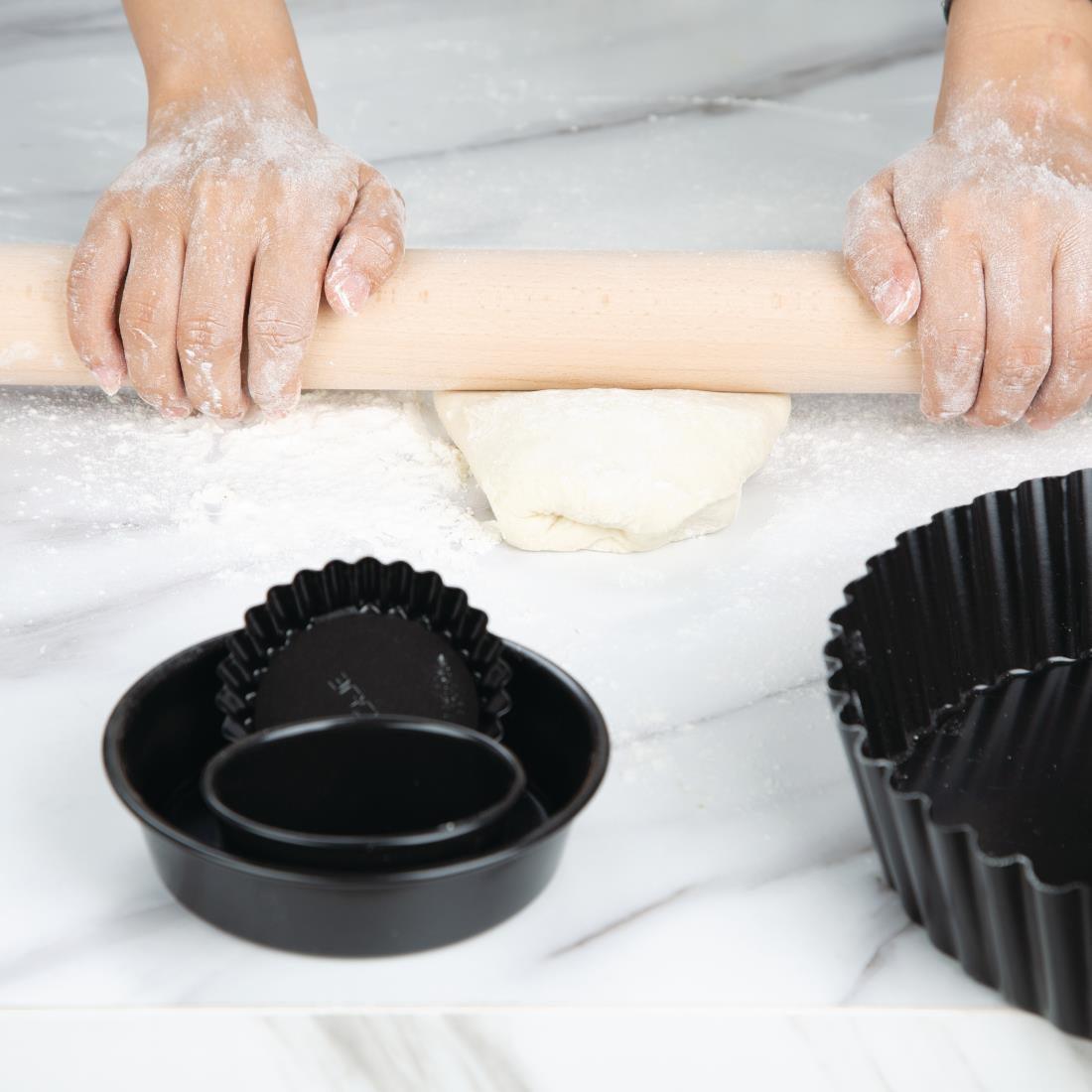 Rouleau à pâtisserie en bois Vogue - FRANCE CHR