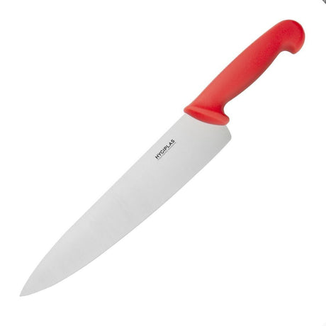 Couteau de cuisinier Hygiplas rouge 255mm - FRANCE CHR