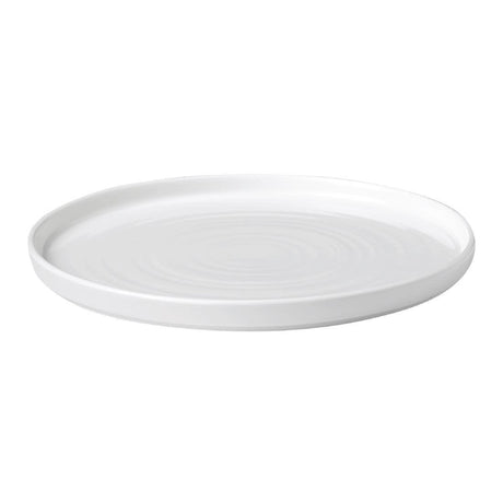 Assiettes avec rebord Churchill Chefs blanches 210mm (lot de 6) - FRANCE CHR