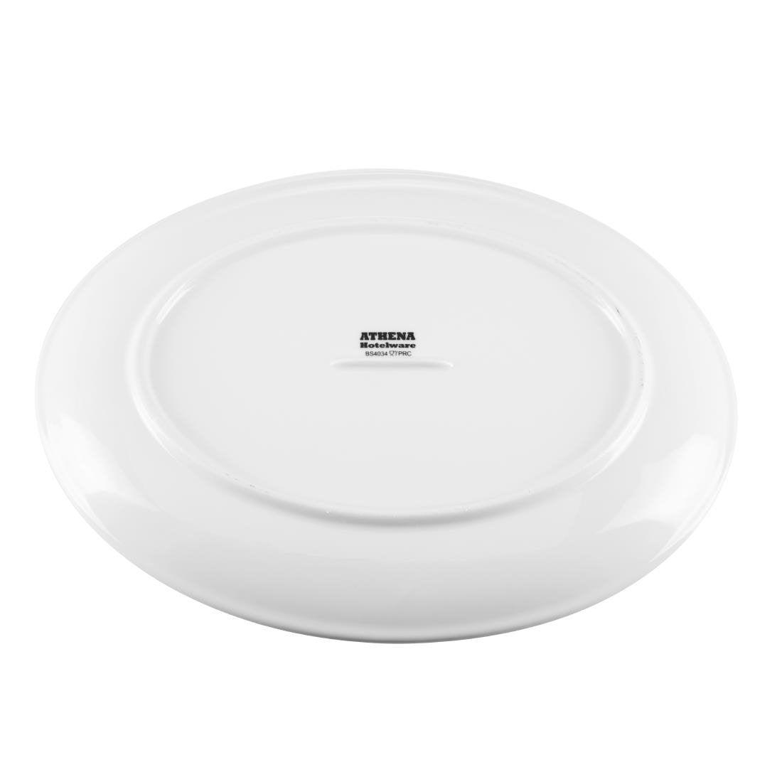 Assiettes ovales Olympia Athena 305 x 241mm (Lot de 6) - FRANCE CHR