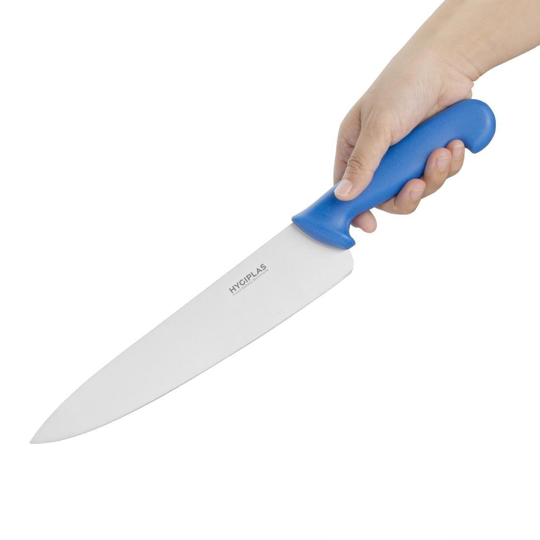 Couteau de cuisinier Hygiplas bleu 255mm - FRANCE CHR