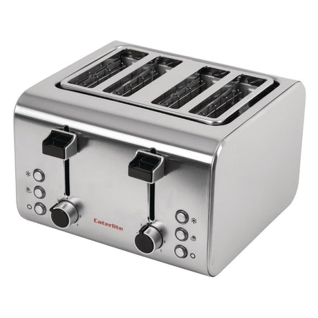 Grille-pain inox Caterlite 4 tranches - FRANCE CHR