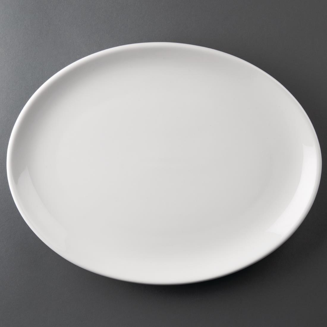 Assiettes ovales Olympia Athena 305 x 241mm (Lot de 6) - FRANCE CHR