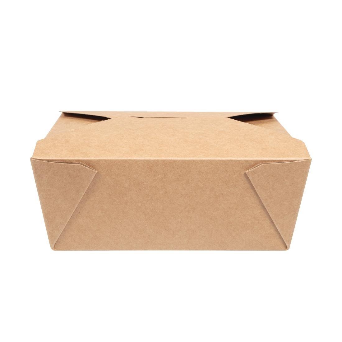 Boîtes alimentaires en carton compostable Vegware N°3 1800ml (lot de 180) - FRANCE CHR