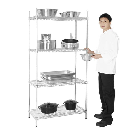 Etagère modulaire 4 niveaux 915x460mm Vogue - FRANCE CHR