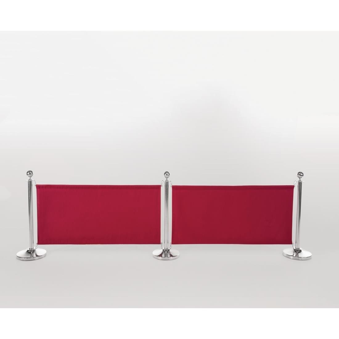 Barrière en toile Bolero rouge - FRANCE CHR