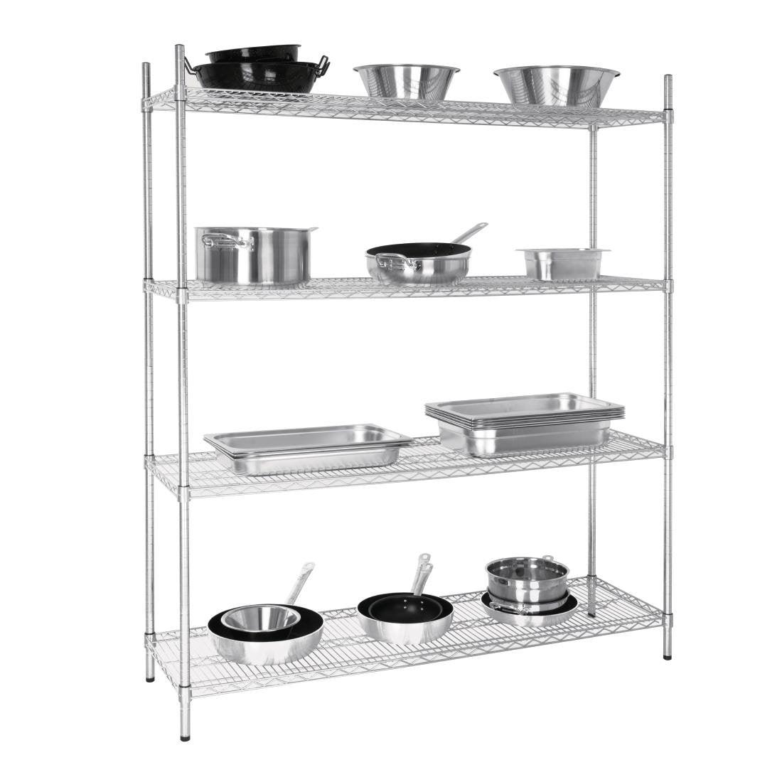 Etagère modulaire 4 niveaux 1525x457mm Vogue - FRANCE CHR