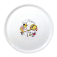 Assiettes à pizza en porcelaine 31 cm Saturnia décor Chef 2243 - FRANCE CHR