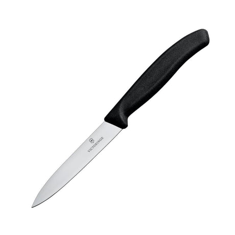 Couteau d'office pointu Victorinox 10cm noir - FRANCE CHR