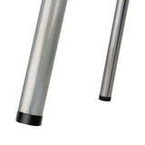 Tabouret bas en acier galvanisé avec assise en bois Bolero Cantina (lot de 4) - FRANCE CHR