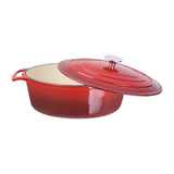 Grande cocotte ovale rouge Vogue 6L - FRANCE CHR