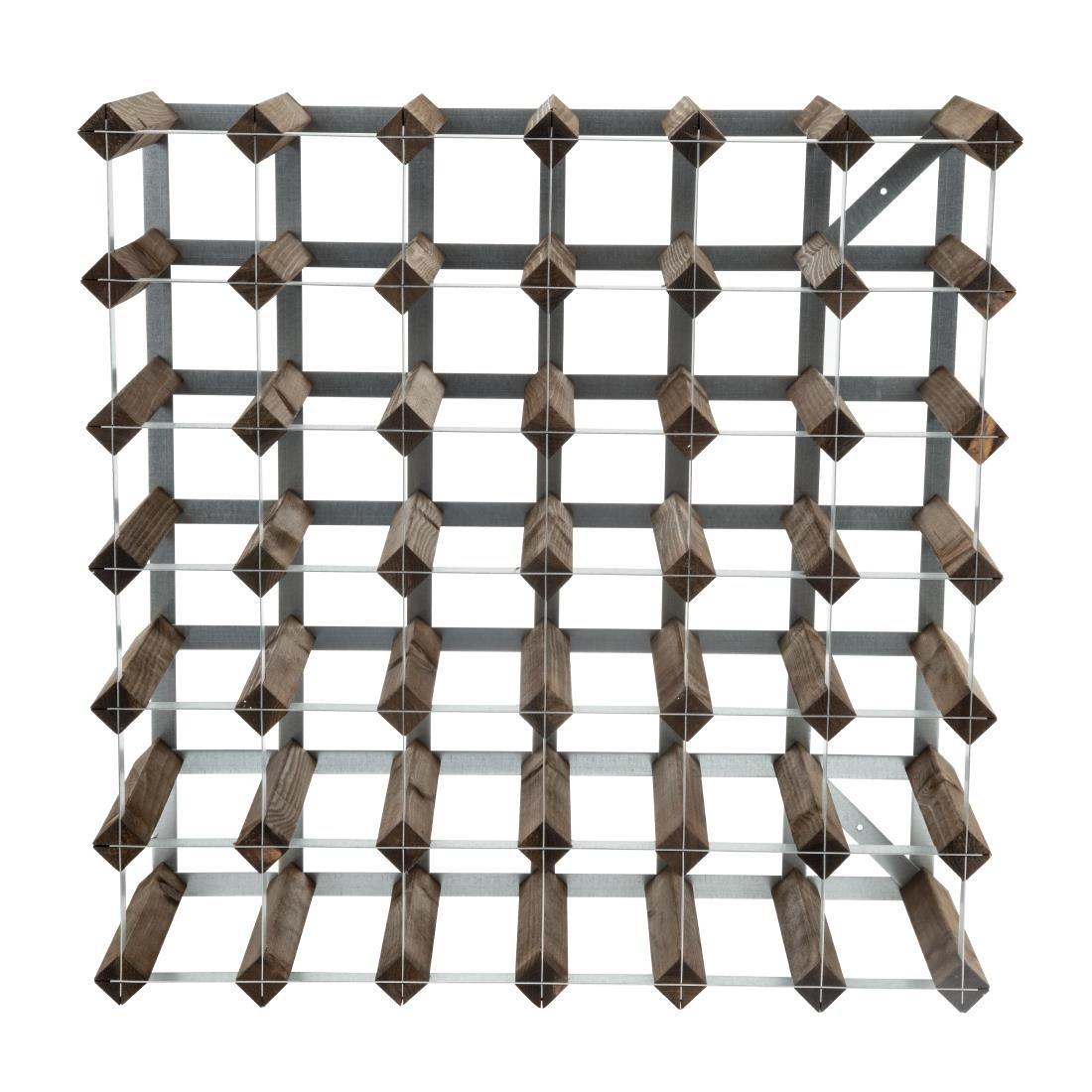 Casier à vin 42 bouteilles bois foncé - FRANCE CHR