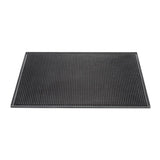 Tapis de bar en caoutchouc Olympia 450 x 300mm - FRANCE CHR