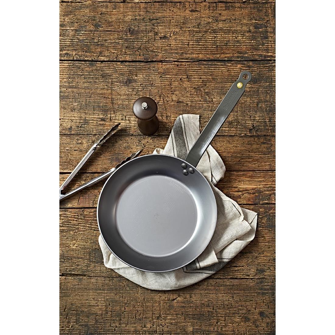 Poêle induction en acier De Buyer Mineral B 280mm - FRANCE CHR