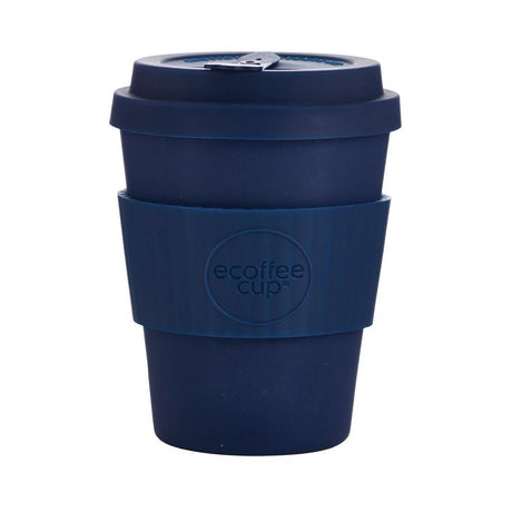 Gobelet réutilisable en bambou Ecoffee Dark Energy marine 340ml - FRANCE CHR