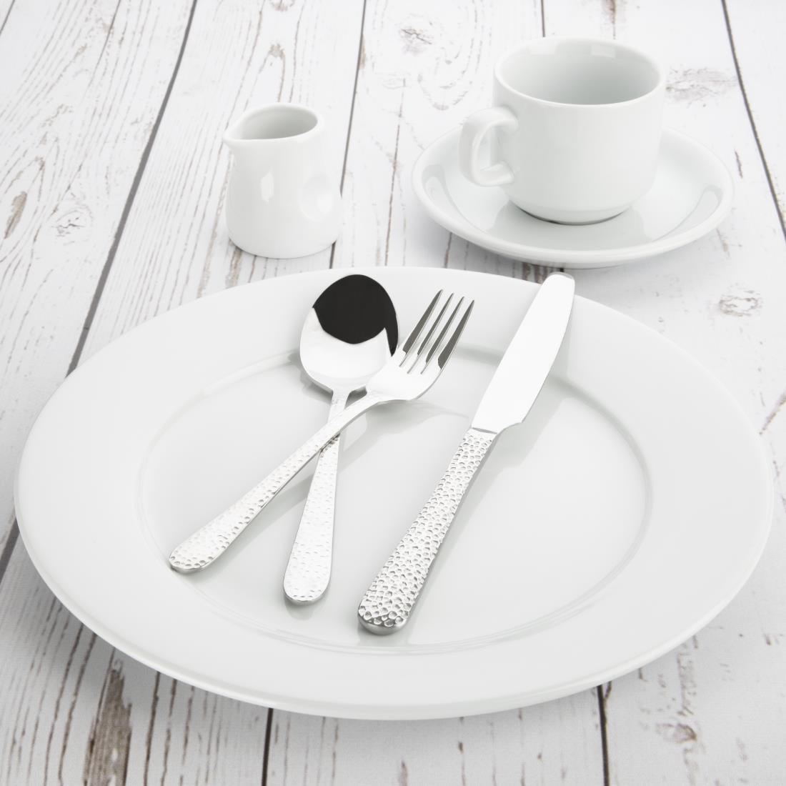 Assiettes à bord large blanches Olympia 280mm (Lot de 6) - FRANCE CHR