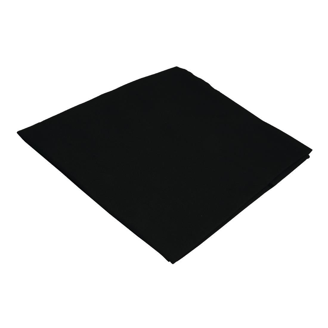 Nappe noire Mitre Essentials Occasions 1350 x 1350mm - FRANCE CHR