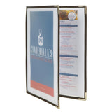 Protège-menus Securit Crystal A4 double (lot de 3) - FRANCE CHR