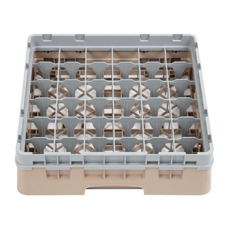 Casier à verres 36 compartiments Camrack Cambro beige hauteur max 92mm - FRANCE CHR