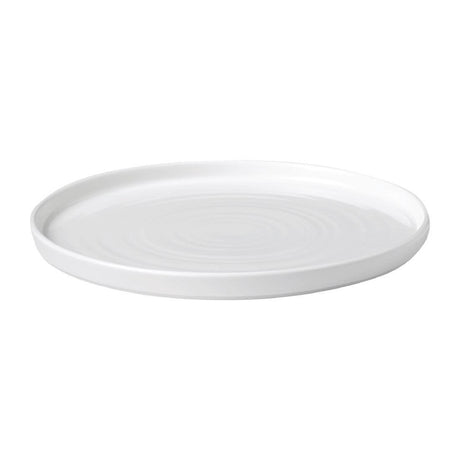 Assiettes avec rebord Churchill Chefs blanches 260mm (lot de 6) - FRANCE CHR