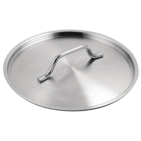 Casserole en inox avec couvercle Vogue 5L - FRANCE CHR