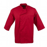 Veste de cuisine mixte Chef Works rouge S - FRANCE CHR