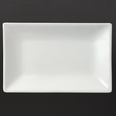 Plat rectangulaire de service 200 x 130mm Olympia (Lot de 6) - FRANCE CHR