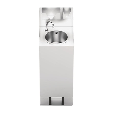 Station de lavage des mains mobile avec crédence IMC 10L - FRANCE CHR