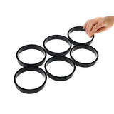 Cercles à tarte Exoglass Matfer Bourgeat 100 mm (lot de 6) - FRANCE CHR