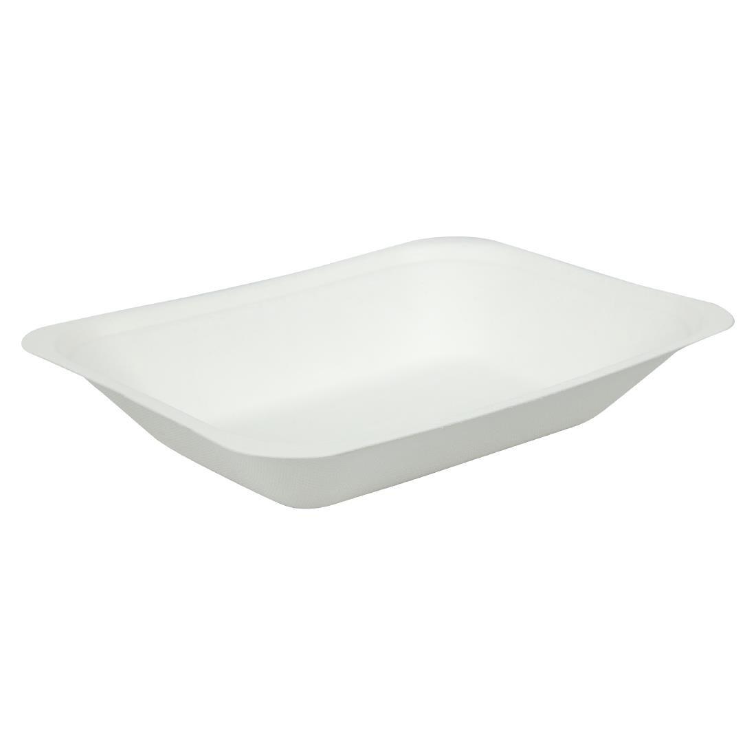 Barquettes à frites compostables en bagasse Vegware 175mm (Lot de 500) - FRANCE CHR